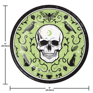 Spooky Season 8.75 inch Paper Dinner Plate (8/Pkg)