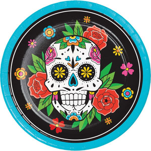 Skelebration 8.75 inch Paper Dinner Plate (8/Pkg)