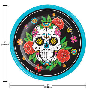 Skelebration 8.75 inch Paper Dinner Plate (8/Pkg)