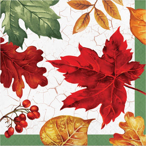 Autumn Air 2-Ply Paper Luncheon Napkin (16/Pkg)