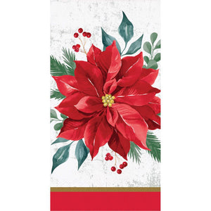 Festive Floral 2-Ply Paper Guest Towel (16/Pkg)