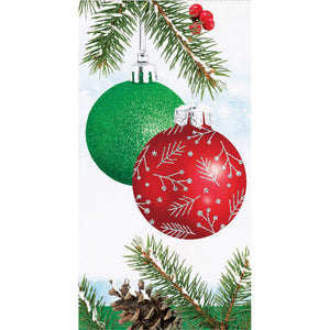 Classical Christmas 2-Ply Paper Guest Towel (16/Pkg)