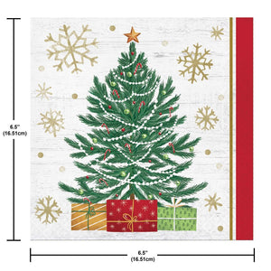 Timeless Tree 2-Ply Paper Luncheon Napkin (16/Pkg)