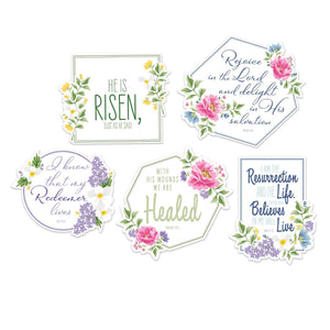 Easter He Is Risen! Cutouts - Bulk/60 Cutouts