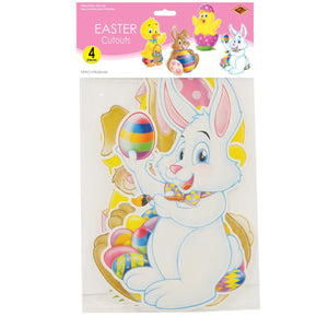 Bulk Easter Cutout Decorations (Case of 48) by Beistle