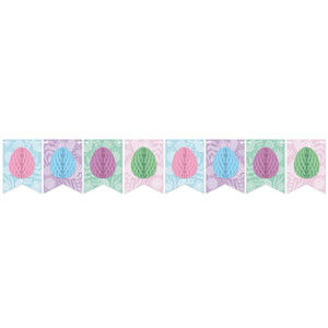 Easter Tissue Egg Streamer - Bulk 12 Pack