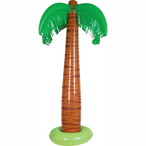 Luau Party Inflatable Palm Tree- 34 Inches - Bulk/6 Palm Trees