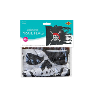 Pirate Party Supplies: Weathered Pirate Flag