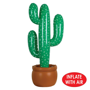 Western Party Supplies - Inflatable Cactus