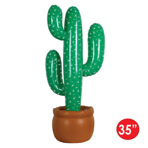 Western Party Supplies - Inflatable Cactus