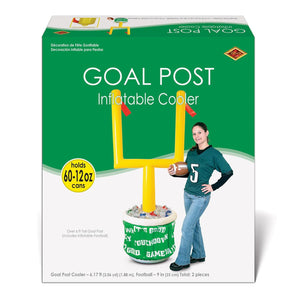 Bulk Inflatable Goal Post Cooler with Football by Beistle