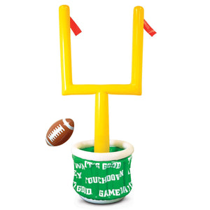 Inflatable Goal Post Party Cooler with Football