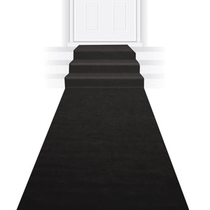 Black Party Carpet Runner - Bulk/6 Runners