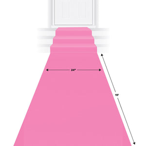 Bulk Awards Night Pink Poly Carpet Runner (Case of 6) by Beistle