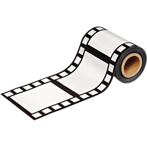 Filmstrip Poly Decorating Material 50 ft Roll - Bulk 12 Pack