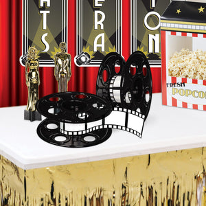 Bulk Movie Reel with Filmstrip Centerpiece (Case of 12) by Beistle