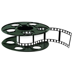 Movie Reel with Filmstrip Party Centerpiece - Bulk 12 Pack