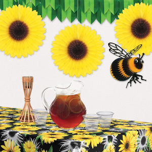 Spring & Summer Party Supplies - Sunflower Fan