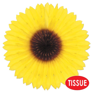 Spring & Summer Party Supplies - Sunflower Fan