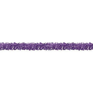 6-Ply Metallic Party Festooning Garland - purple - Bulk 12 Pack