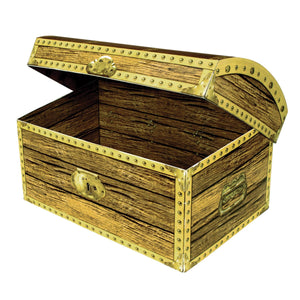 8 Inch-Treasure Chest Party Box - Bulk/6 Party Boxs