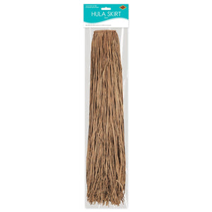 Luau Party Supplies - Teen Raffia Hula Skirt - natural