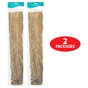 King Size Raffia Hula Skirt - natural