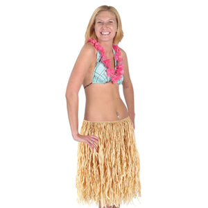 Extra Large Raffia Hula Skirt - Natural