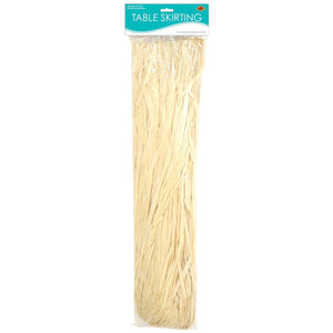 Bulk Raffia Table Skirting (Case of 6) by Beistle