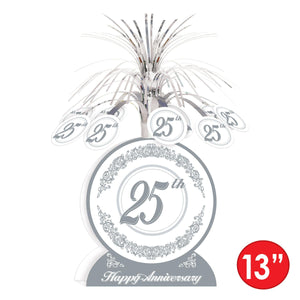 Wedding Supplies: 25th Anniversary Centerpiece