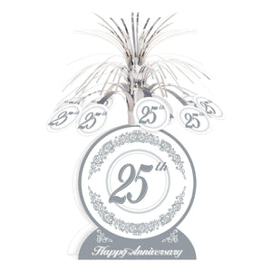 25th Anniversary Centerpiece - Bulk 12 Pack