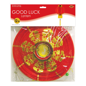 Party Supplies - Good Luck Lantern with Tassel