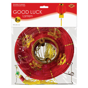 Party Supplies - Good Luck Lantern with Tassel