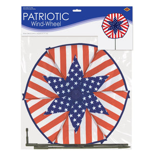 Bulk Patriotic Wind-Wheels (Case of 6) by Beistle