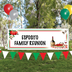 Party Decorations - Indoor/Outdoor Pennant Banner