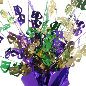 Mardi Gras Gleam 'N Burst Centerpiece