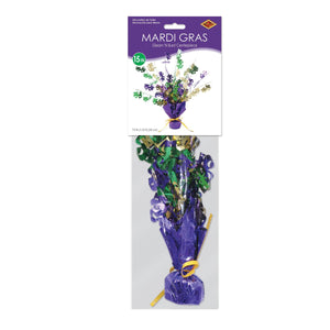 Mardi Gras Gleam 'N Burst Centerpiece