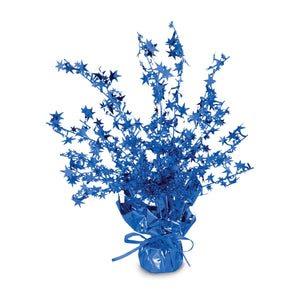 Star Party Centerpiece - blue - Bulk 12 Pack