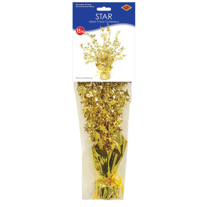 Party Decorations - Star Gleam 'N Burst Centerpiece - gold