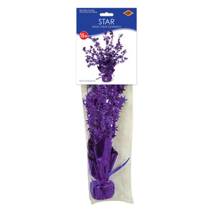 Star Gleam 'N Burst Centerpiece - purple