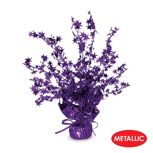 Star Gleam 'N Burst Centerpiece - purple