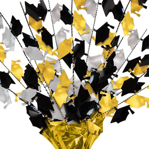 Party Supplies - Graduate Cap Gleam 'N Burst Centerpiece (Case of 12)