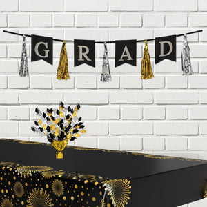 Party Supplies - Graduate Cap Gleam 'N Burst Centerpiece (Case of 12)