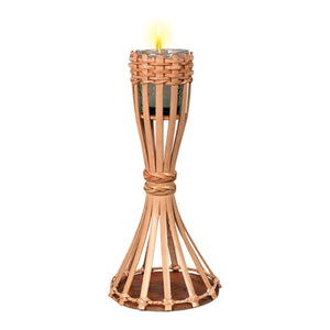 Luau Party Tabletop Bamboo Torch - Bulk/6 Torchs