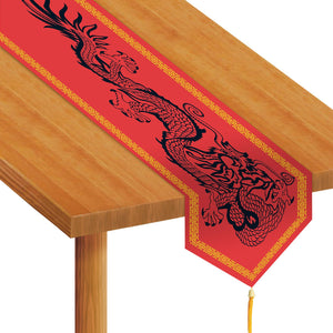 Bulk Chinese New Year Printed Asian Paper Table Runner (Case of 12) by Beistle