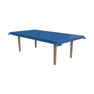 Plastic Party Table Roll - medium blue