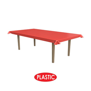 Bulk Red Plastic Table Roll by Beistle