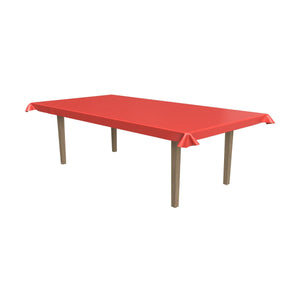 Red Plastic Party Table Roll