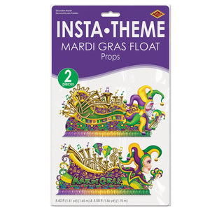 Bulk Mardi Gras Party Float Props (Case of 24) by Beistle