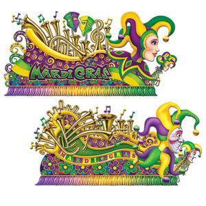 Mardi Gras Float Props - Bulk 24 Pack